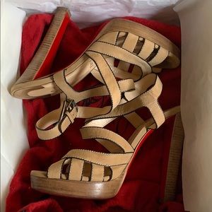 Christian Louboutin Trescity 120 Abricot
